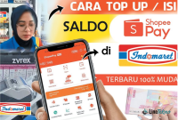 top up shopeepay lewat indomaret